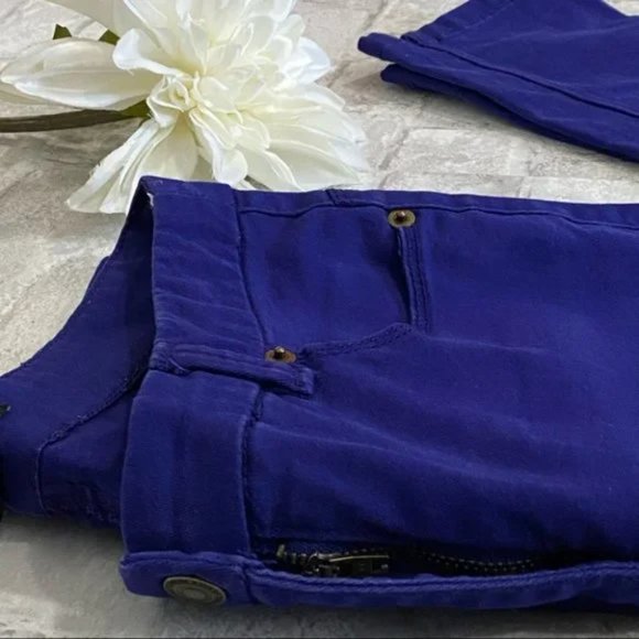 H&M Unique Purple / Royal Blue Skinny Jeans - Picture 10 of 13